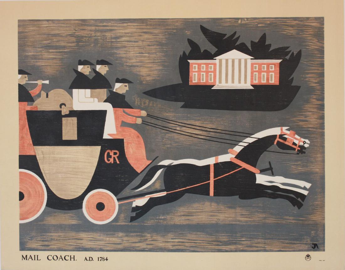 John Armstrong (1893-1973) Royal Mail AD 1794, original (1 of 1)