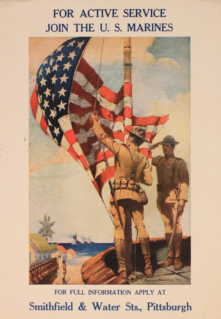 Sidney H Riesenberg (1885-1971) For Active Service Join (1 of 1)