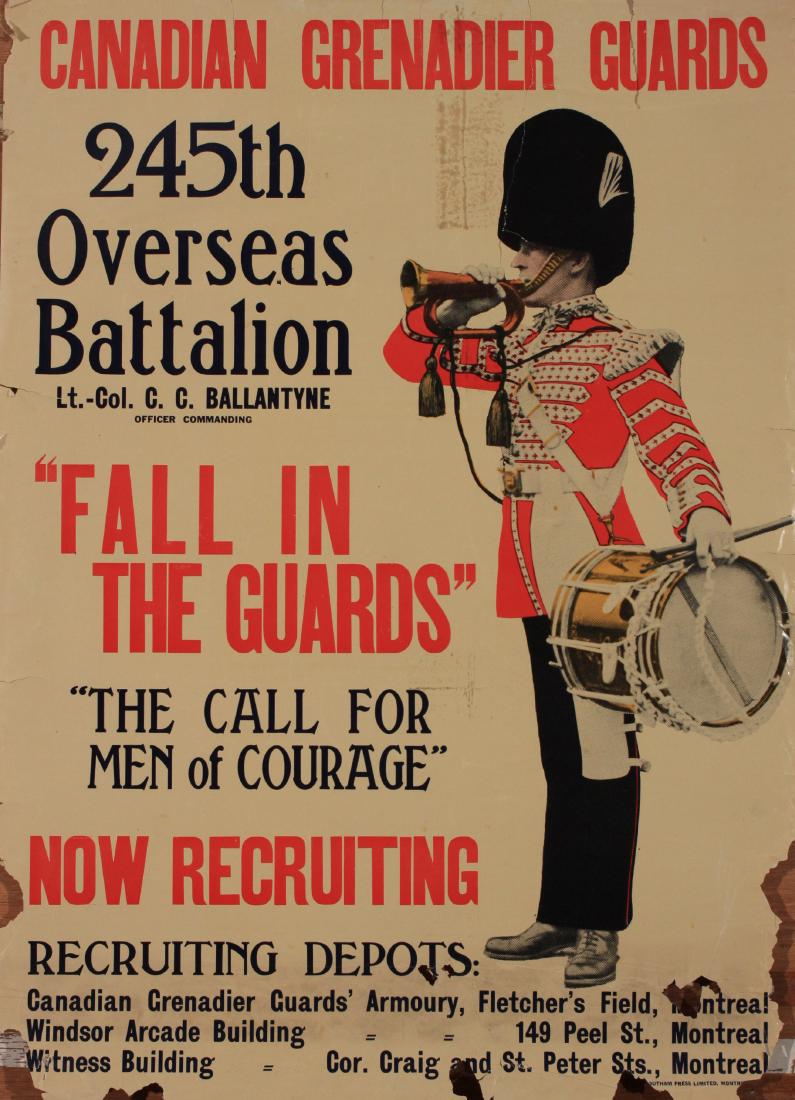 Canadian Grenadier Guards, 245th Overseas Battalion, (1 of 1)
