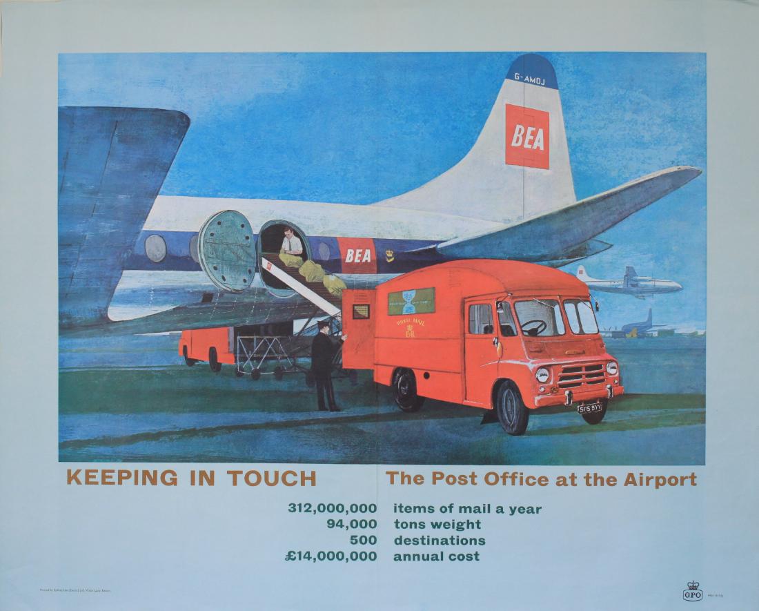 S Lee (Printer)  Keeping In Touch, The Post Office at (1 of 1)