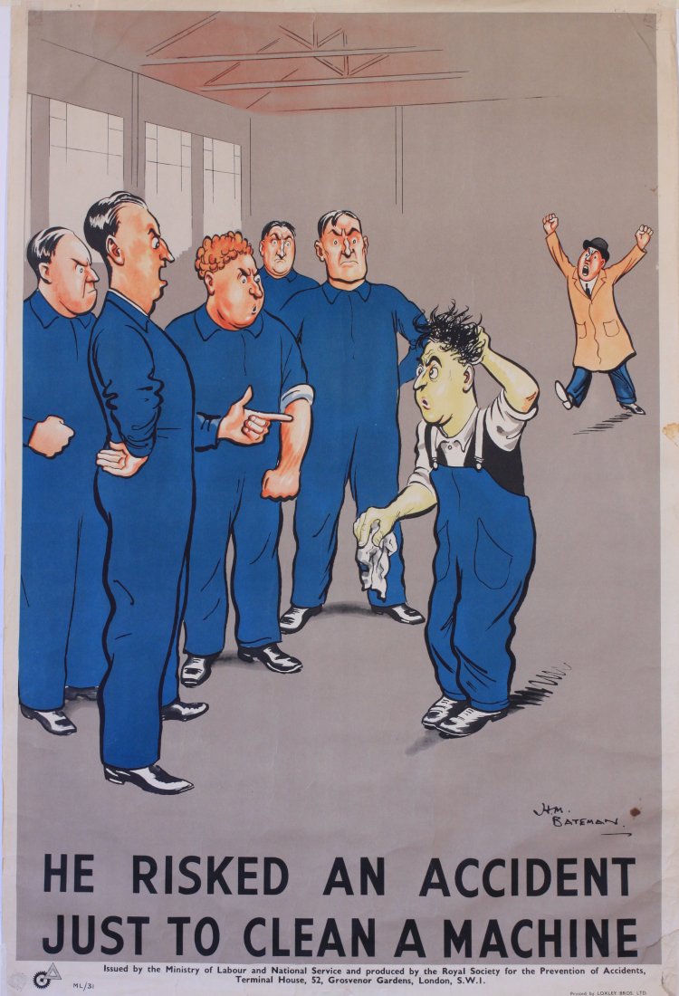 H M Bateman (1887-1970) He missed an accident just to (1 of 1)