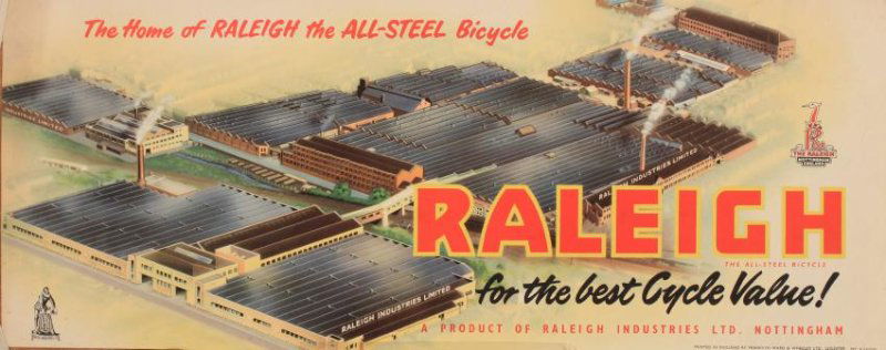 Anon Raleigh The Home of the All-steel Bicycle, (1 of 1)