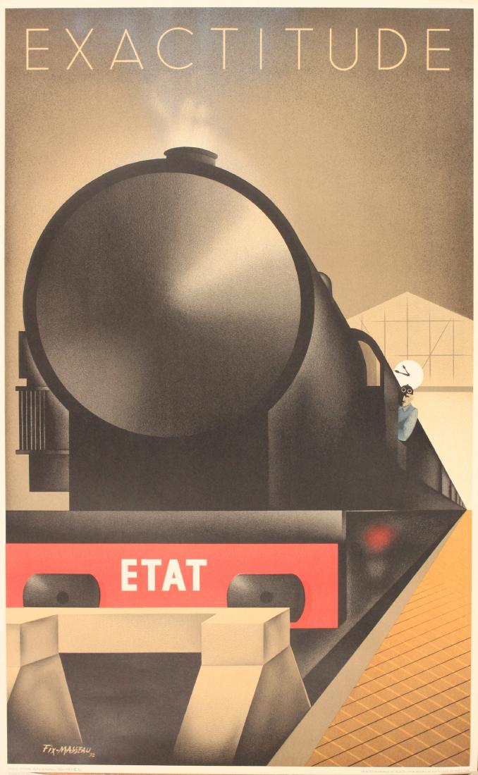 Fix-Masseau Exactitude, Studio Editions lithograph for (1 of 1)