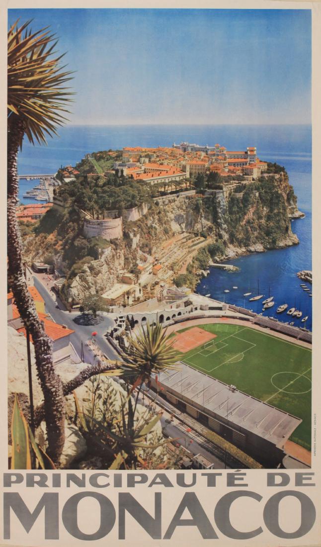 Principaute de Monaco, colour photographic poster (1 of 1)