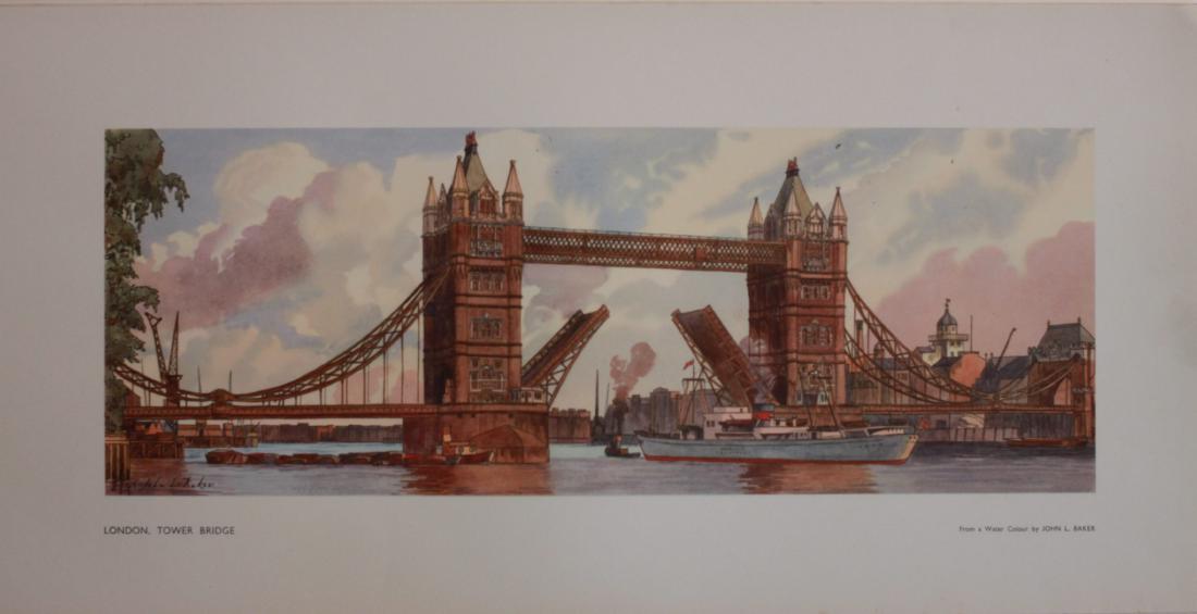 John L Baker (born 1922) London Tower Bridge, LNER (1 of 1)