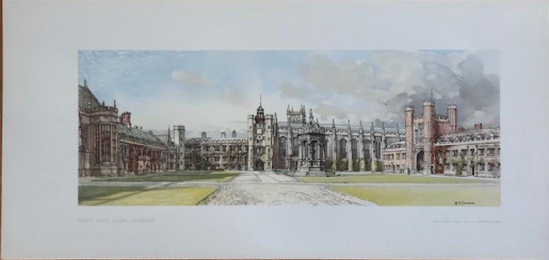 R T Cowern (1913-1986) Trinity Great Court and St. (1 of 1)