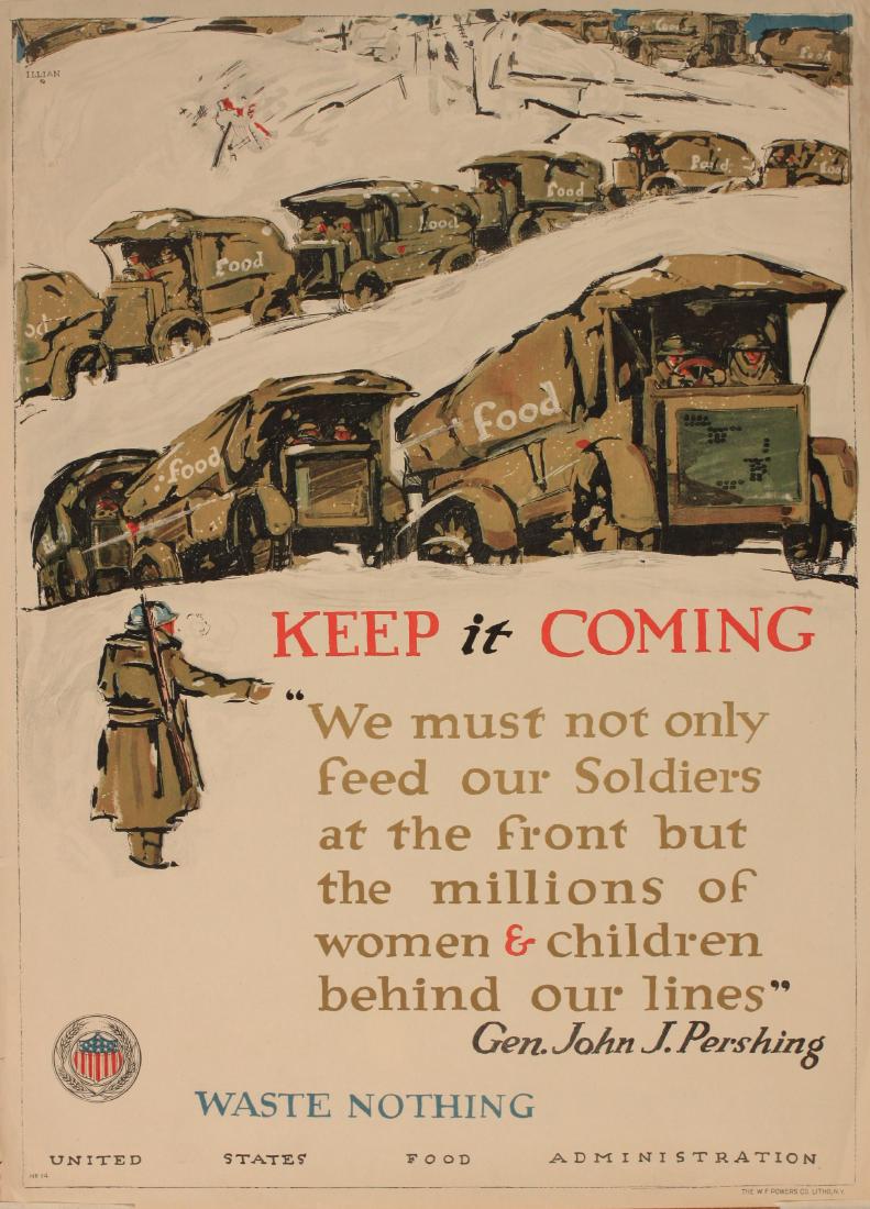 Illian (George 1894-1932) Keep it Coming Waste Nothing, (1 of 1)