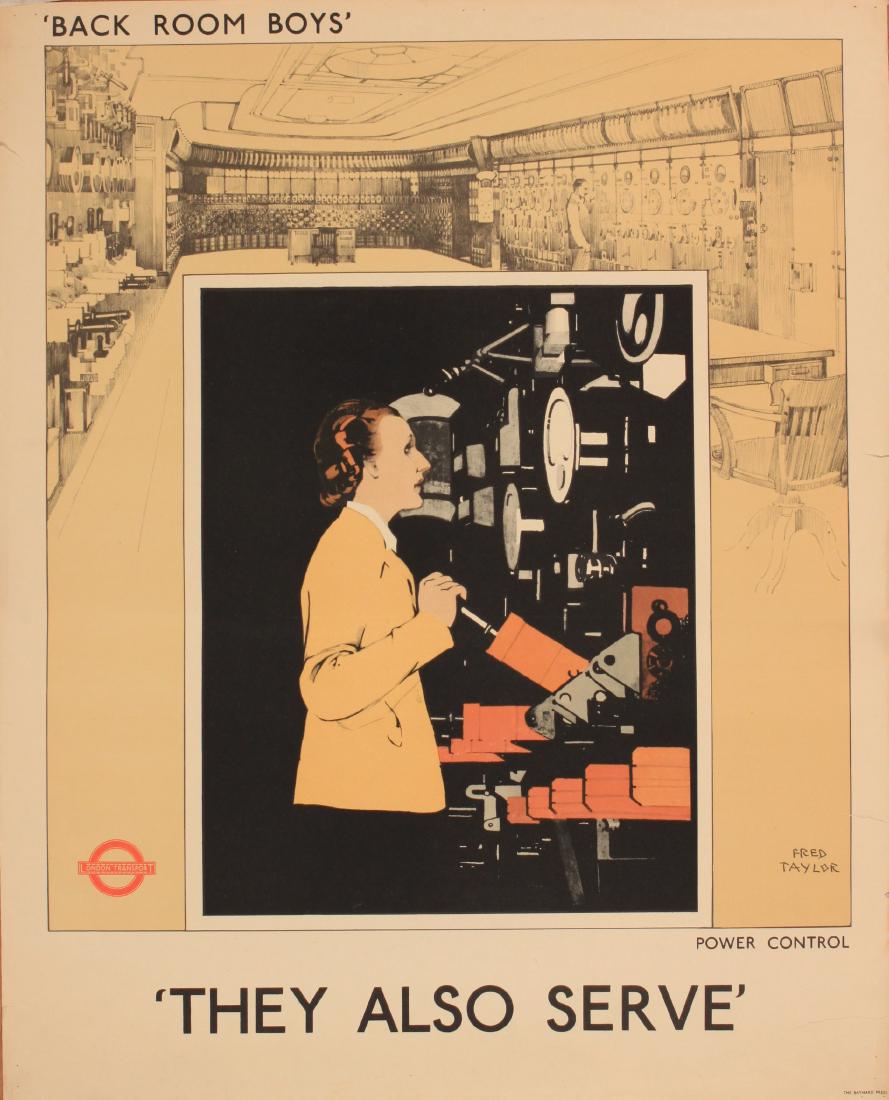 Fred Taylor (1875-1963) "Back Room Boys" Power Control (1 of 1)