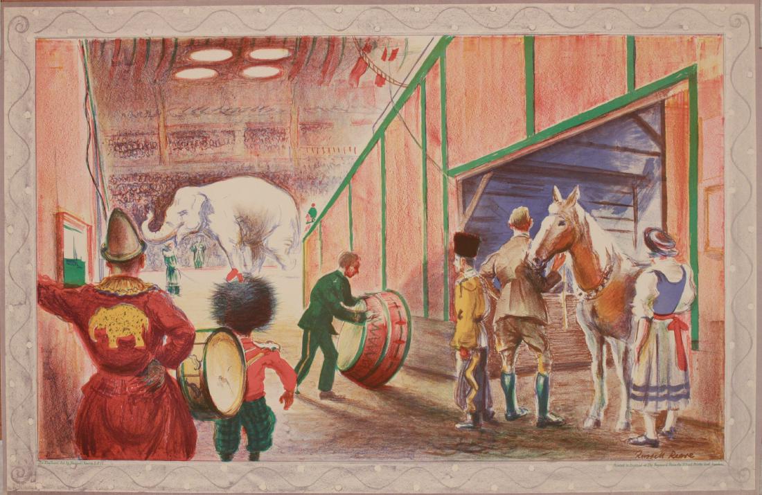 Russell Reeve (1895-1970) The Elephant Act , SP17 (1 of 1)