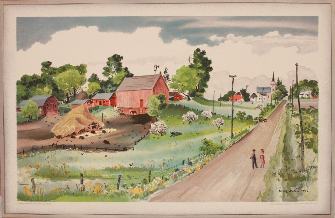 Adolf Dehn (1895-1968) Minnesota , SP23 original (1 of 1)