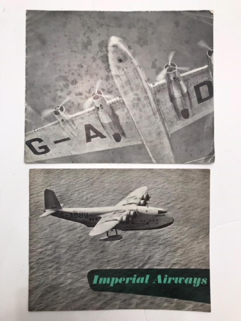 Imperial Airways , two original publicity brochures (1 of 1)