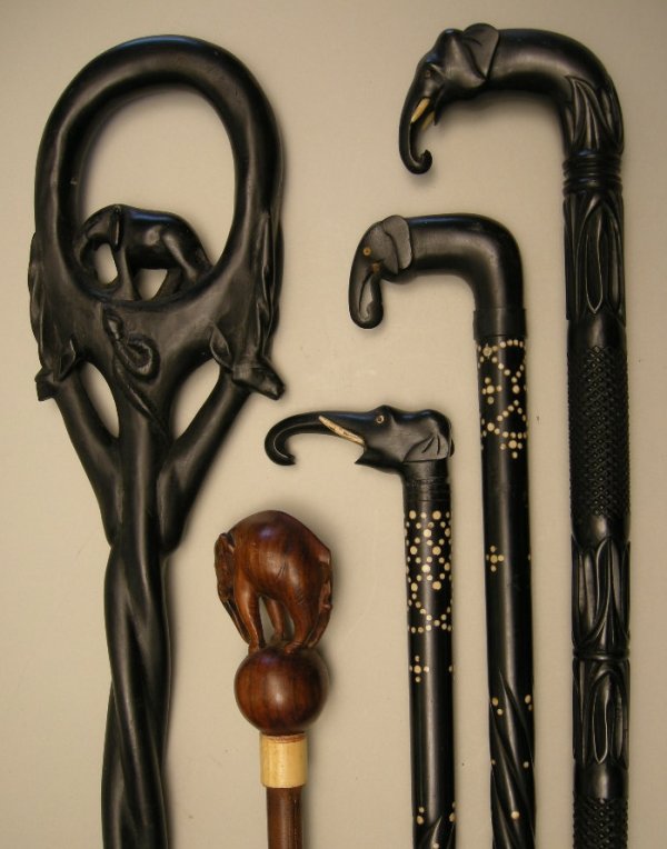711 Antique Walking Sticks and Canes