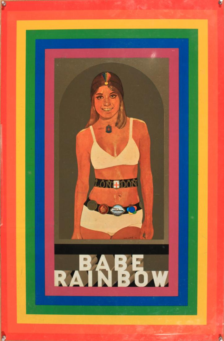 Peter Blake (b.1932) Babe Rainbow , original printed (1 of 1)