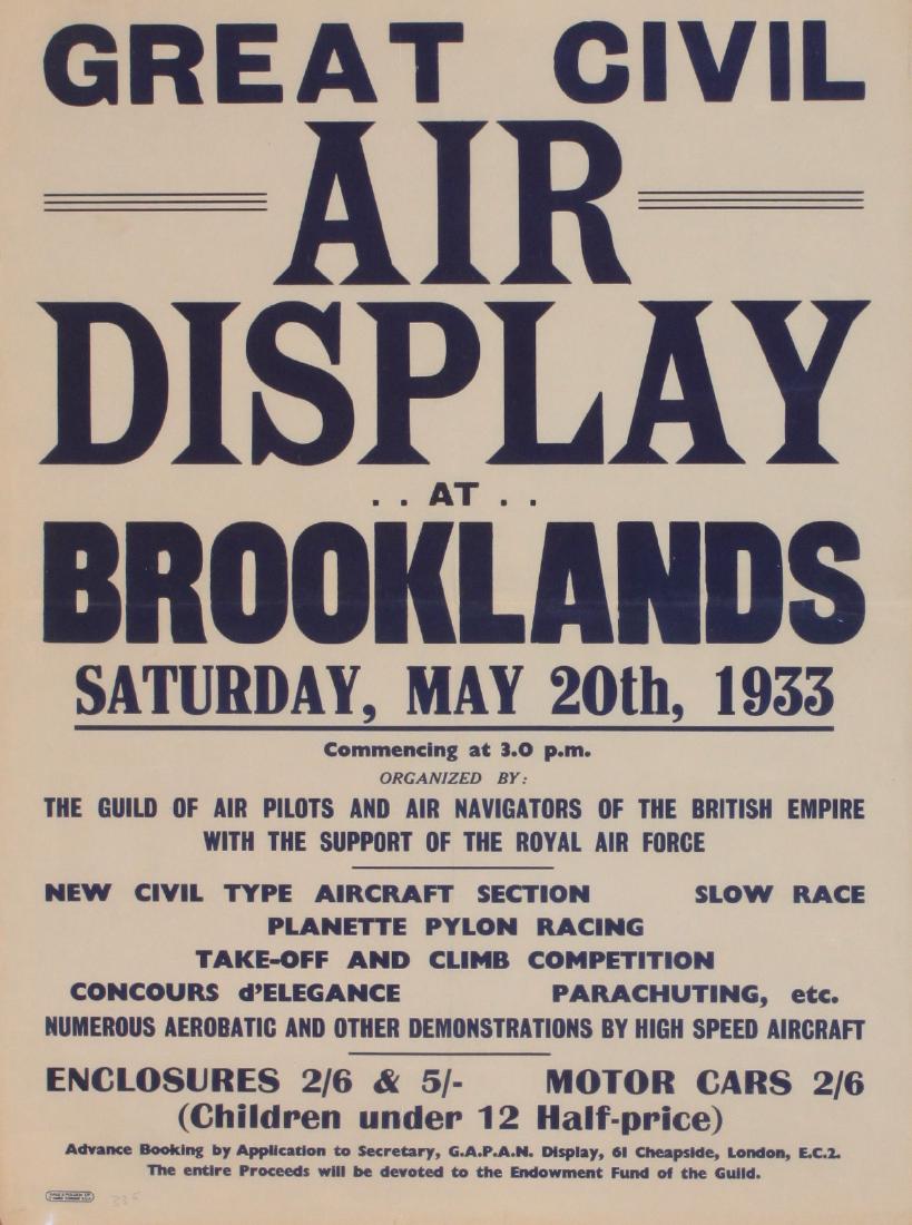 Great Civil Air Display at Brooklands 1933 , original (1 of 1)