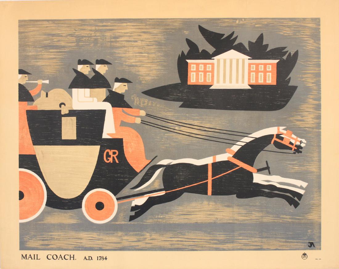 John Armstrong (1893-1973) Royal Mail AD 1784 original (1 of 1)