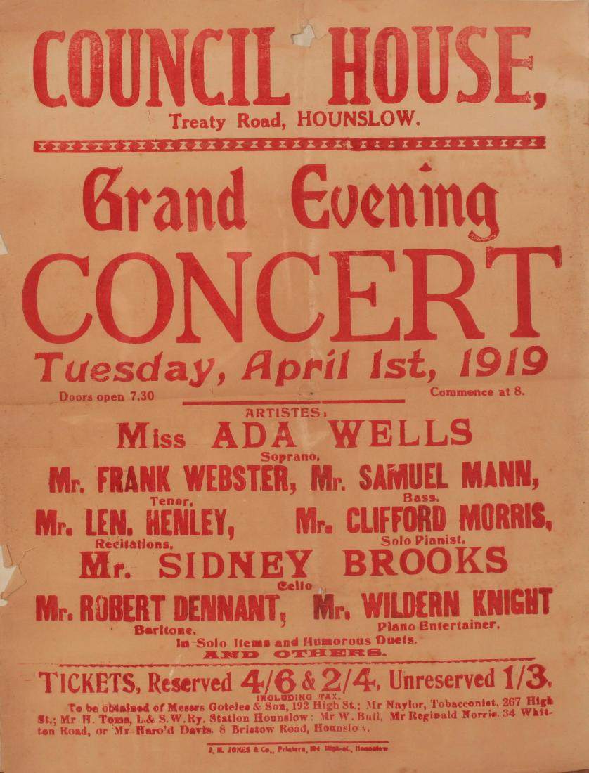 Anon St Dunstan's Day (Blinded Soldiers and Sailors (1 of 1)