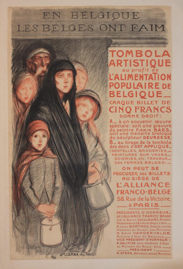 Steinlen (Theophile Alexandre 1859-1923) En Belgique (1 of 1)