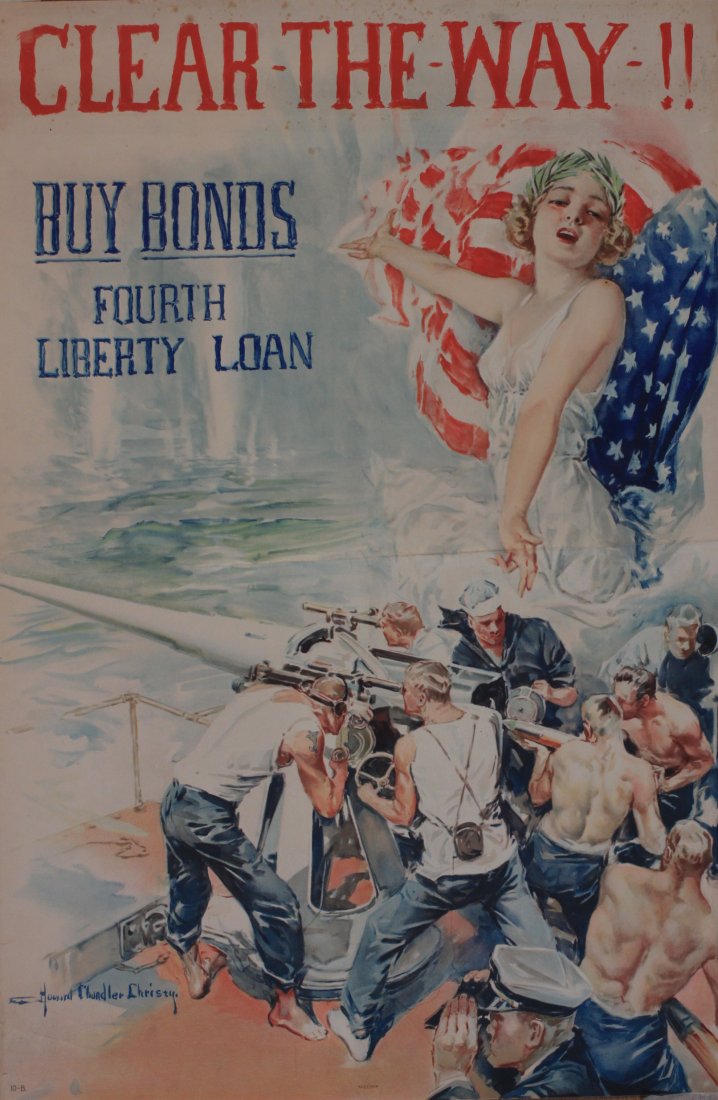 Christy (Howard Chandler 1873-1952) Clear The Way Buy (1 of 1)