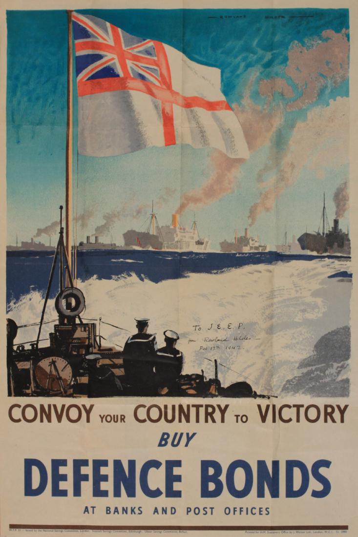 Rowland Hilder (1905-1993) Convoy your Country to (1 of 1)