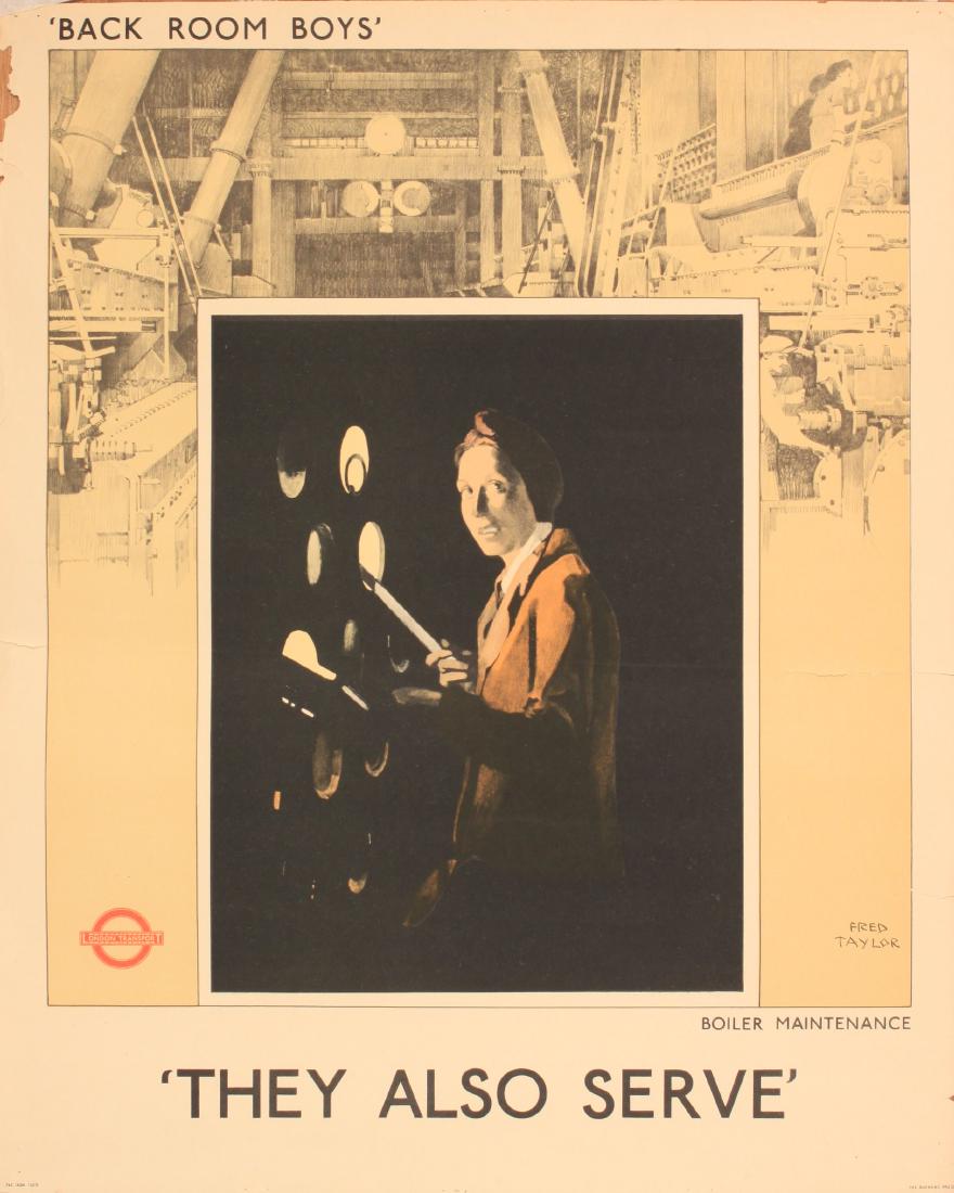 Fred Taylor (1875-1963)  "Back Room Boys " Boiler (1 of 1)