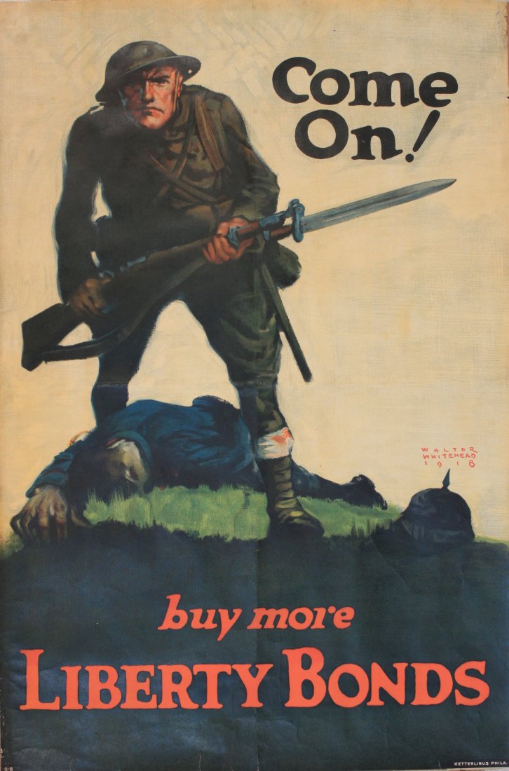Walter Whitehead (1874-1956) Come On !, Buy more Libert (1 of 1)