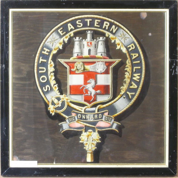 South Eastern Railway, an original coat of arms, ph