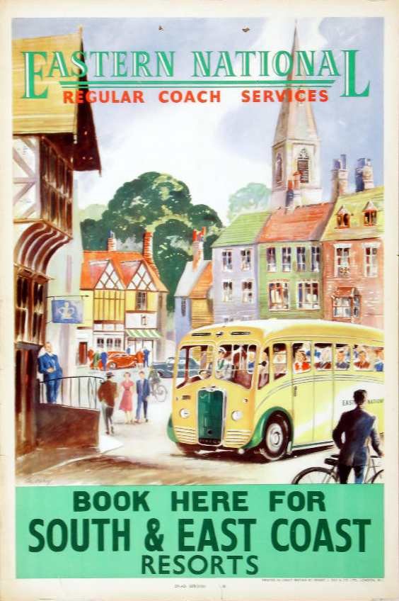 Vintage Bus poster