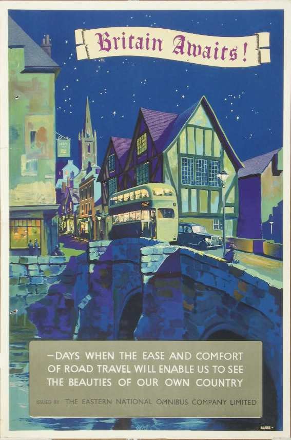 Vintage Bus poster