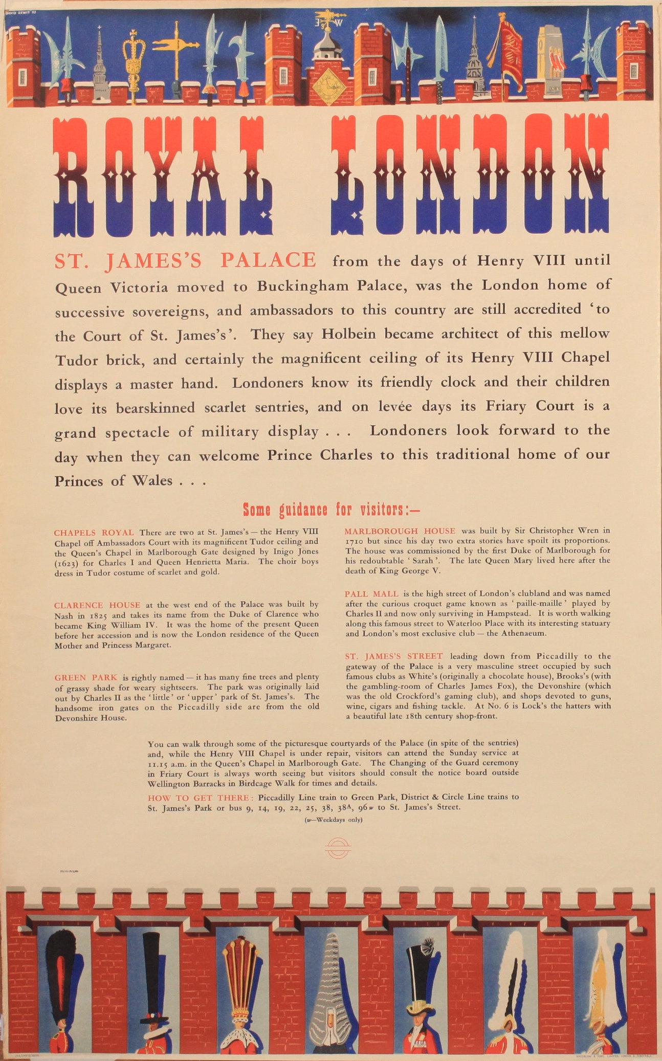 David Lewis (dates not known) Royal London St James's (1 of 1)