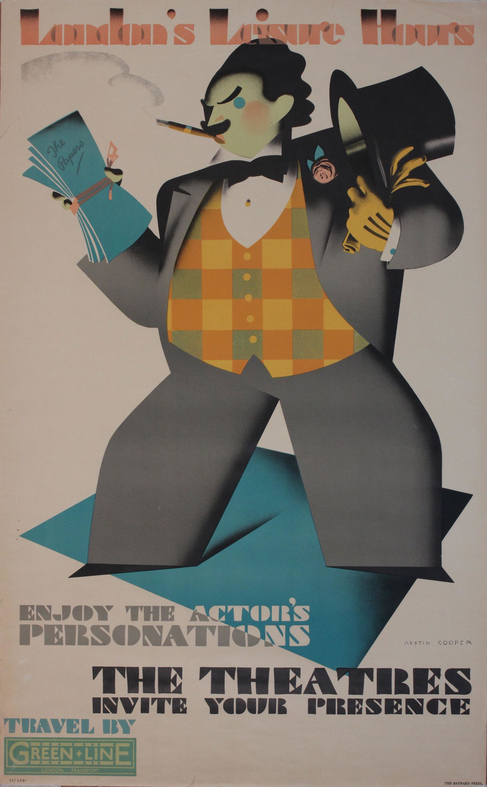 Austin Cooper (1890-1964) London's Leisure Hours (1 of 1)