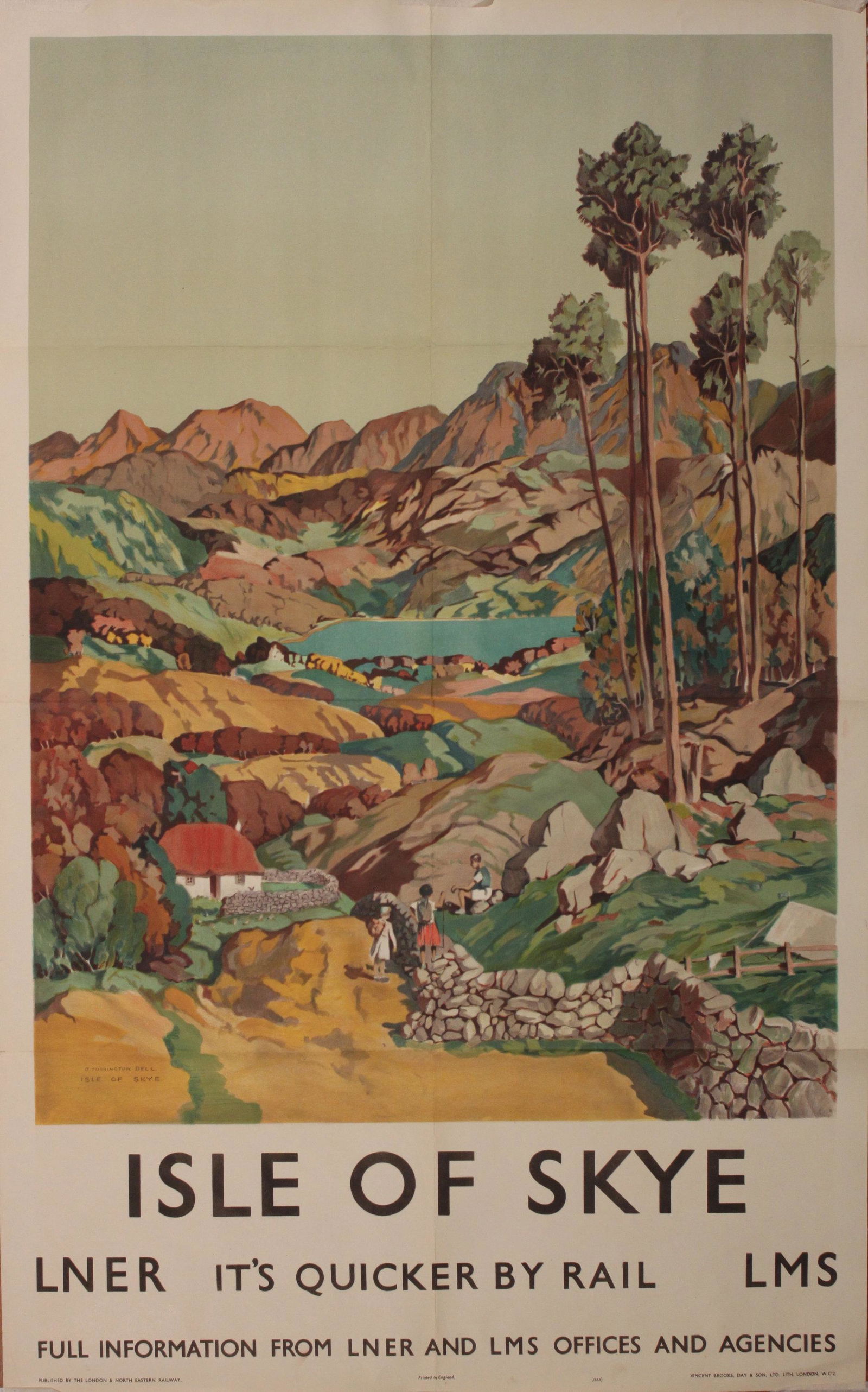 J Torrington Bell (James 1898-1970) Isle of Skye (1 of 1)