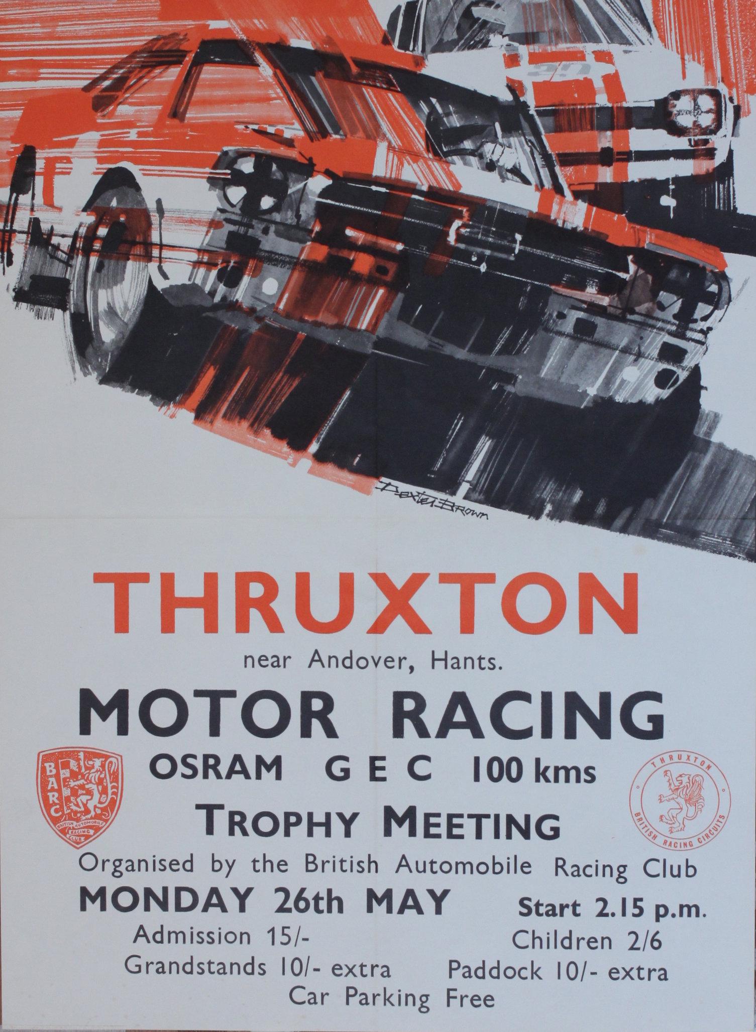 Dexter Brown Thruxton 100 kms BARC Trophy Meeting, (1 of 1)