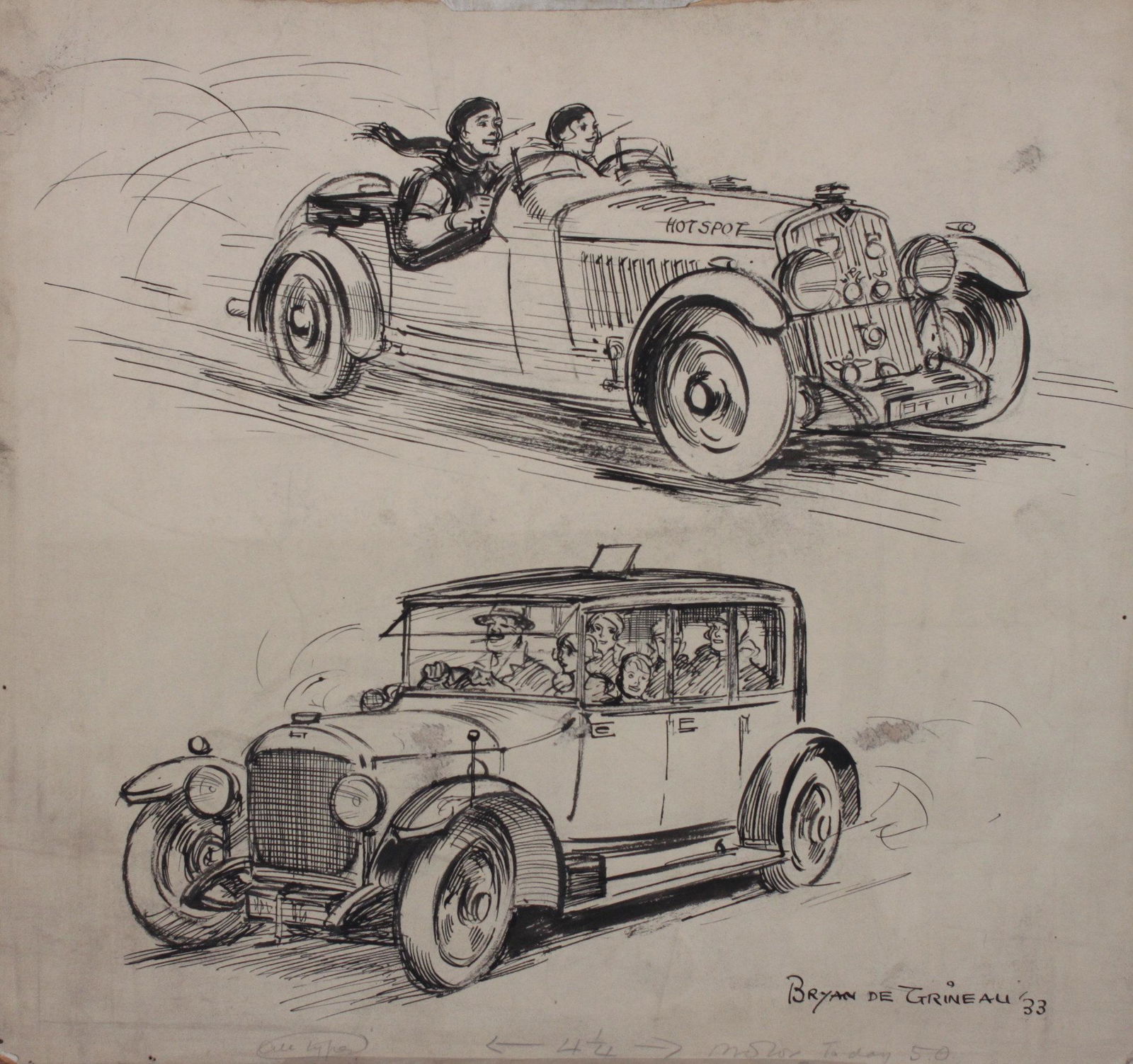 Bryan de Grineau (1883-1957) "Thus it has been said ... (1 of 1)