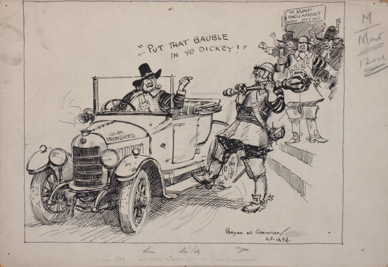 Bryan de Grineau (1883-1957) "Put that bauble in ye (1 of 3)