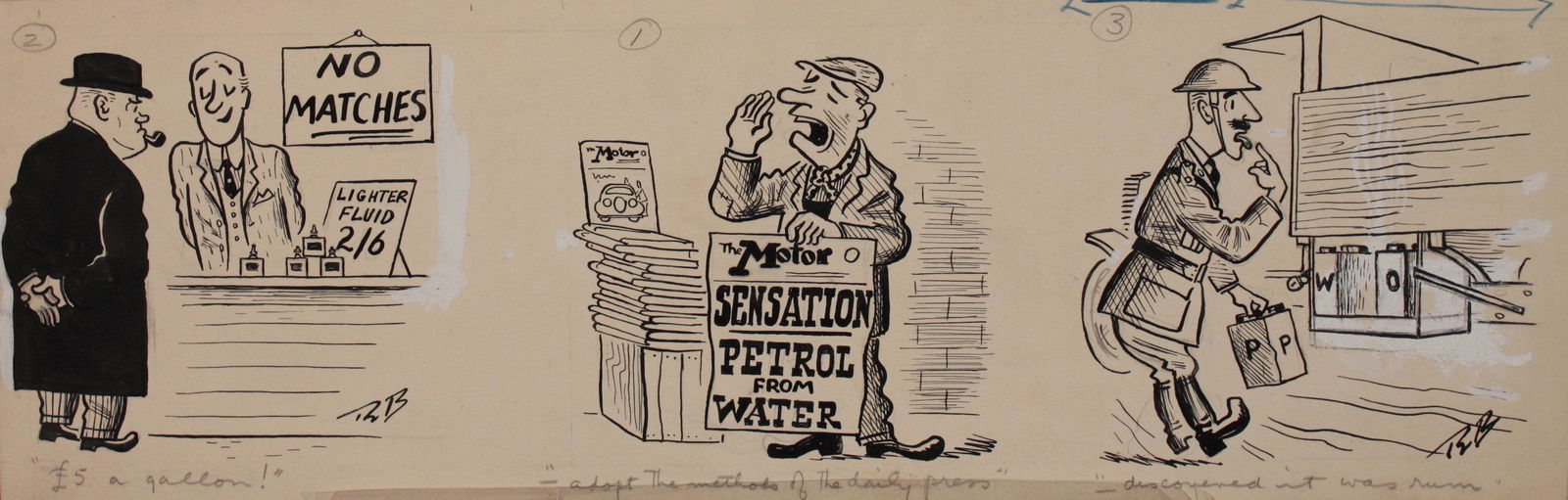 Brockbank (Russell 1913-1979) £5 a gallon, Drive (1 of 3)