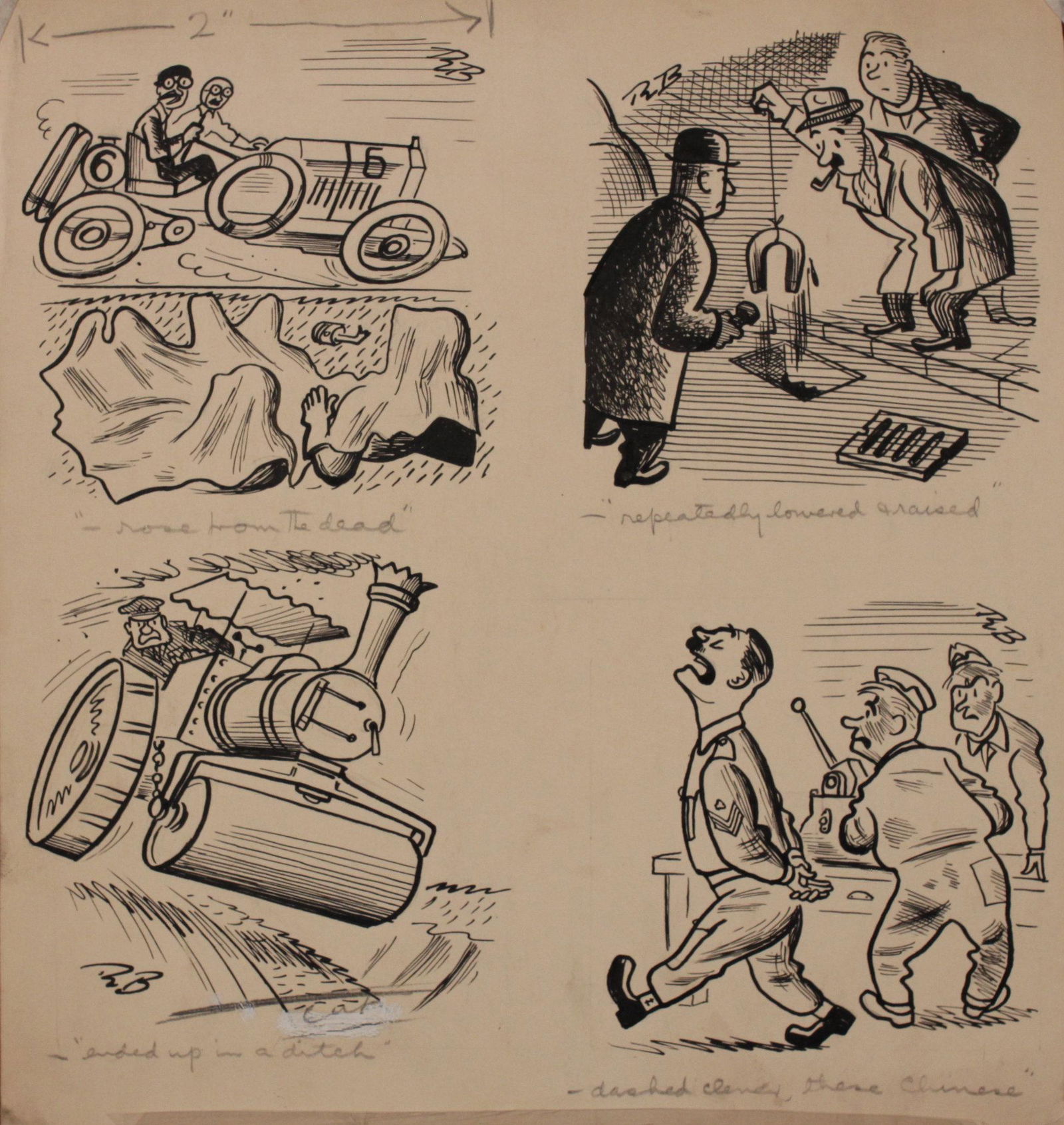 Brockbank (Russell 1913-1979) Rose from the dead, (1 of 3)