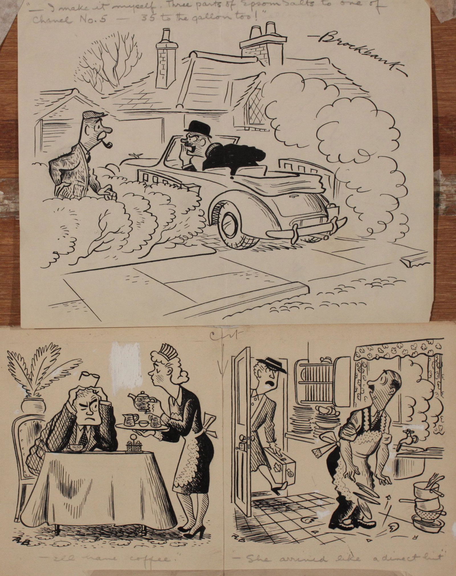 Brockbank (Russell 1913-1979) I make it myself and She (1 of 1)