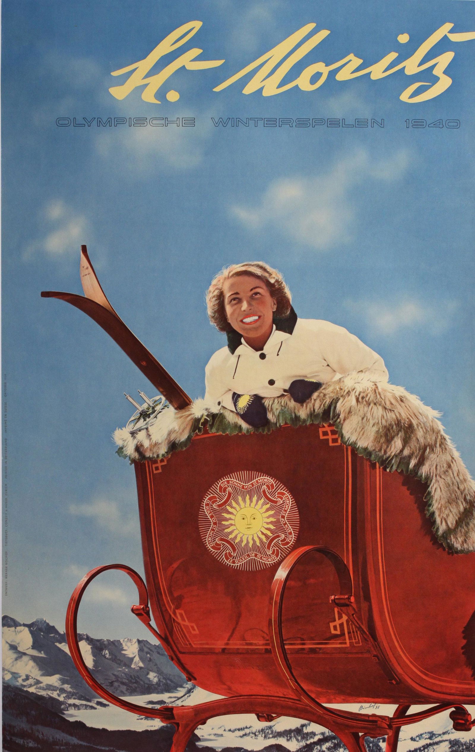 Werner Bischof (1916-1954) St Moritz Olympische (1 of 1)