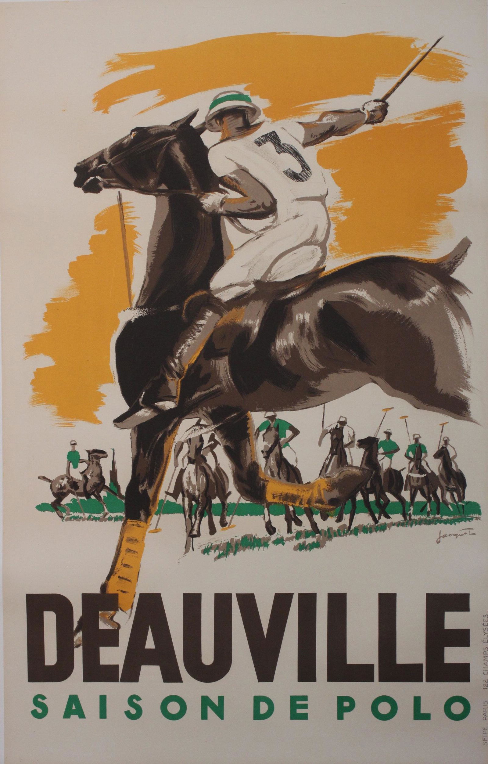 Jean Jacquart Deauville Saison de Polo, printed by (1 of 1)