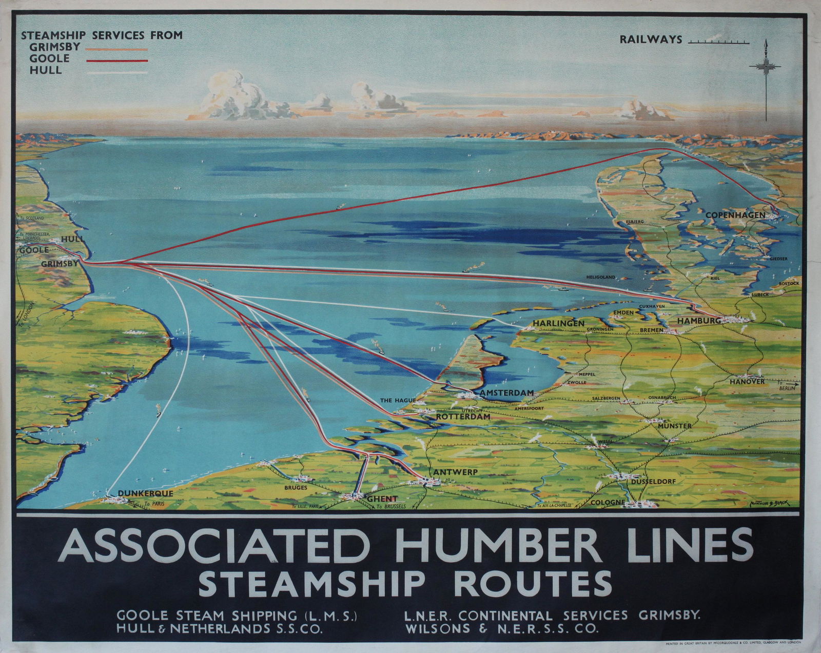 Montague B Black (1884-1964) Associated Humber Lines, (1 of 1)