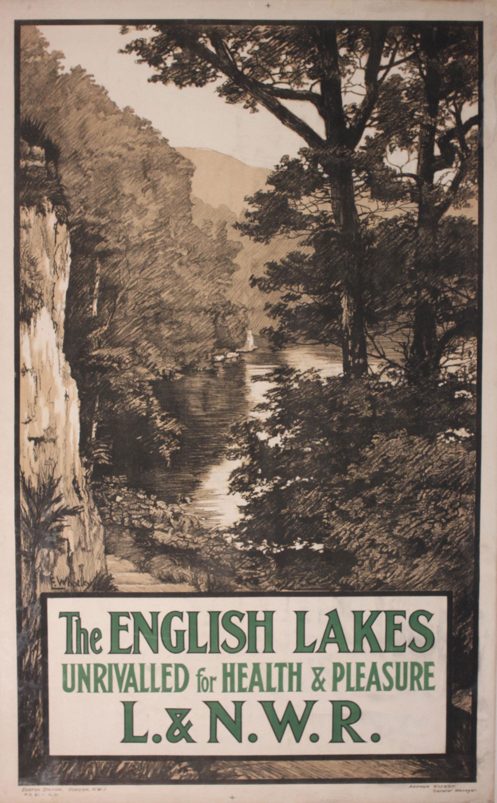 F Whatley (dates not known) The English Lakes, (1 of 1)