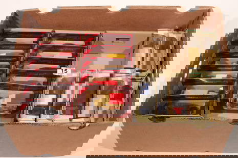 Matchbox Models of Yesteryear, Y-5, 11 no. 1927 Talbot Vans all different; Y-12, 18 no. 1912 Ford: Matchbox Models of Yesteryear, Y-5, 11 no. 1927 Talbot Vans all different; Y-12, 18 no. 1912 Ford Model T Vans all different; Y-21,22, 6 no. 1930 Ford Model A Vans; Y-13,26, 3 no. 1918 Crossley Van;