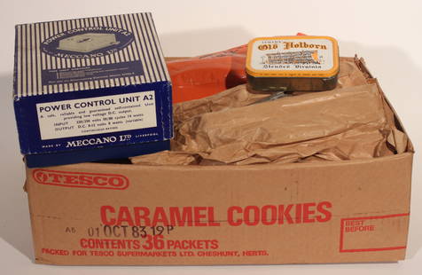 Hornby OO gauge accessories, including a good qty of 3-rail Hornby Dublo Meccano Tinplate track,: Hornby OO gauge accessories, including a good qty of 3-rail Hornby Dublo Meccano Tinplate track, modelling items, Power Control Units and Airfix models ( a lot) The Dallimore Collection