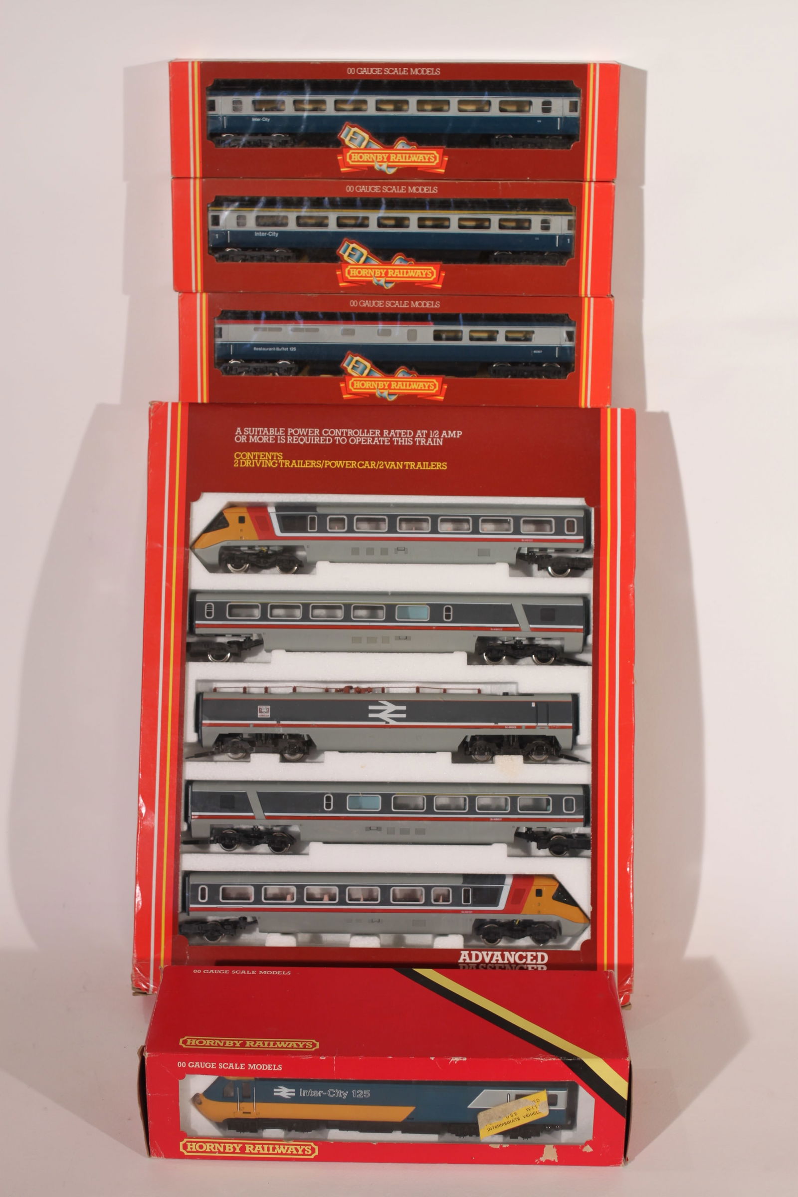 Hornby OO Gauge  Advance Passenger Train Pack; Hornby OO Gauge HST Inter-City 125; and set of (1 of 1)