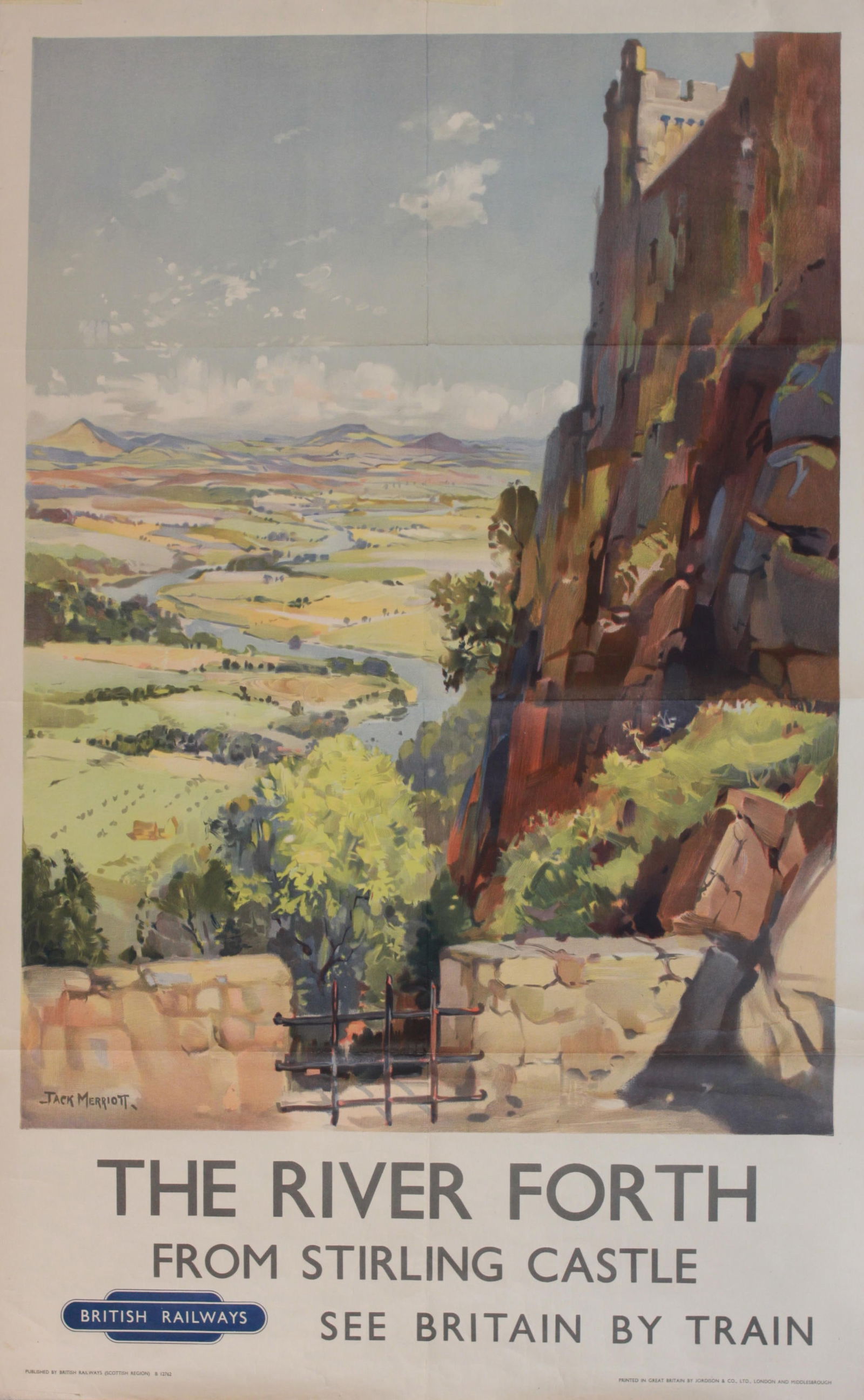 Jack Merriott (1901-1968) The River Forth, original poster printed for BR(SR) 1962 - 102 x 63 cm (1 of 1)
