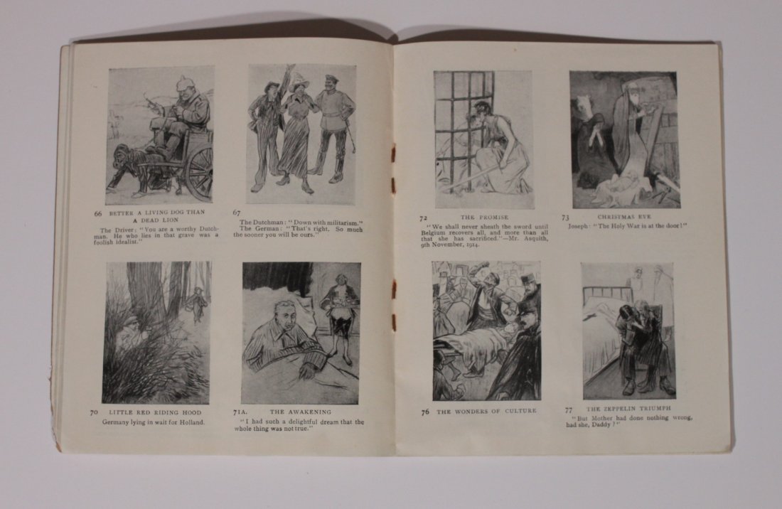 Catalogue of the War Cartoons by Louis Raemaekers,: Catalogue of the War Cartoons by Louis Raemaekers, illustrated pamphlet printed by Geo Pullman circa 1916