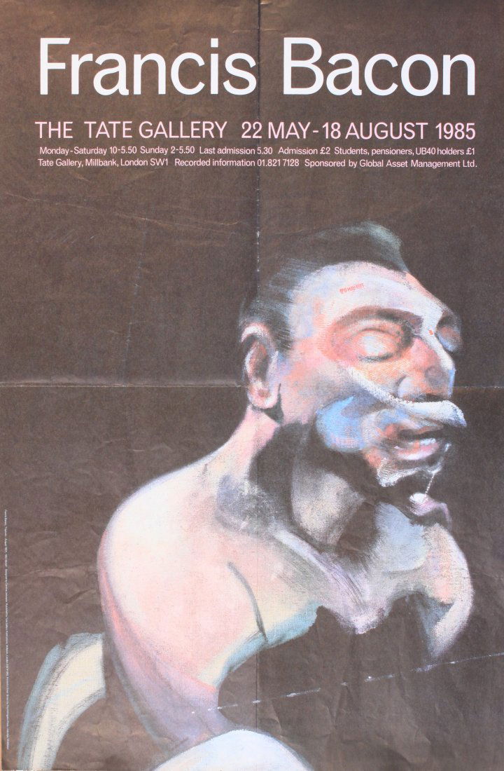 Tate Gallery Art Exhibition posters, British Artists,: Tate Gallery Art Exhibition posters, British Artists, twelve including Winifred Nicolson, Howard Hodgkin, Cedric Morris, Merlyn Evans, John Piper, Francis Bacon and David Hockney, each 76 x 51 cm 1970
