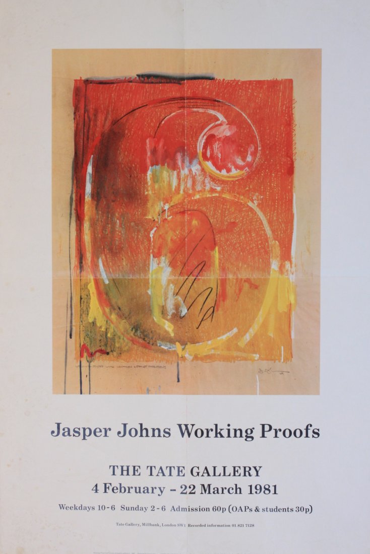 Tate Gallery and The Royal Academy Exhibitions, Modern: Tate Gallery and The Royal Academy Exhibitions, Modern Masters, six including Italian Art in 20th Century, 1989, Paul Klee 1989, Jasper Johns 1981, each 76 x 51 cm (6)