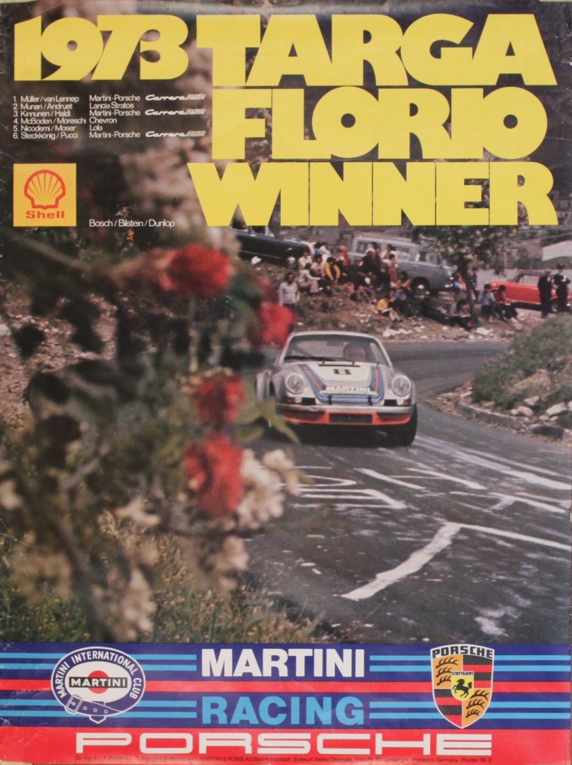 Porsche Factory Posters 1970-1980 (1 of 1)