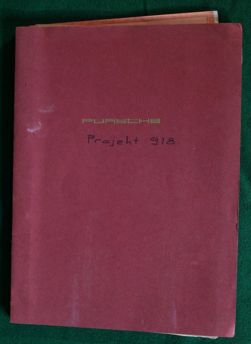 Porsche Factory Memorobilia 1970 to 1975 (1 of 3)